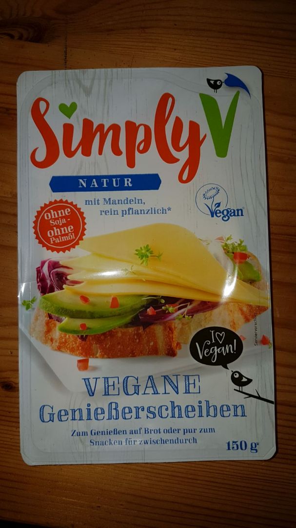 photo of Simply V Vegane Genießerscheiben Natur shared by @felice on  30 Mar 2020 - review