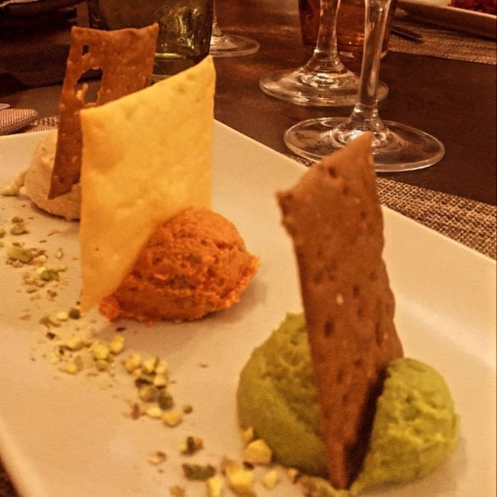 photo of GingerGi Veggie-Pop restaurant Trittico di hummus shared by @saramas on  05 Apr 2022 - review