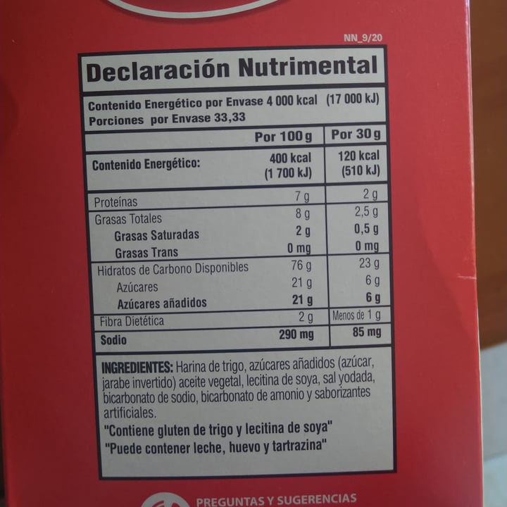 photo of Cuétara Galletas Marías shared by @paulana on  02 Apr 2021 - review