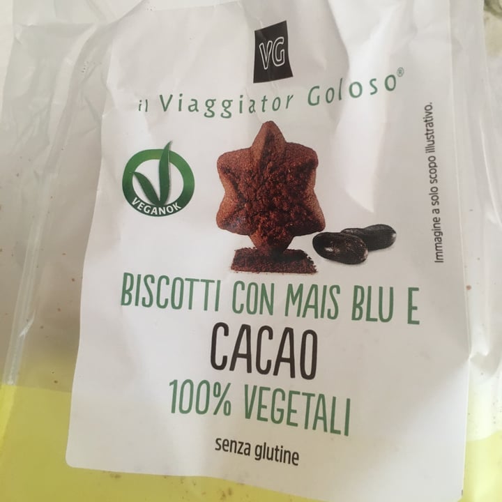 photo of Il Viaggiator Goloso Biscotti con mais blu e cacao shared by @astrid269 on  08 Sep 2020 - review