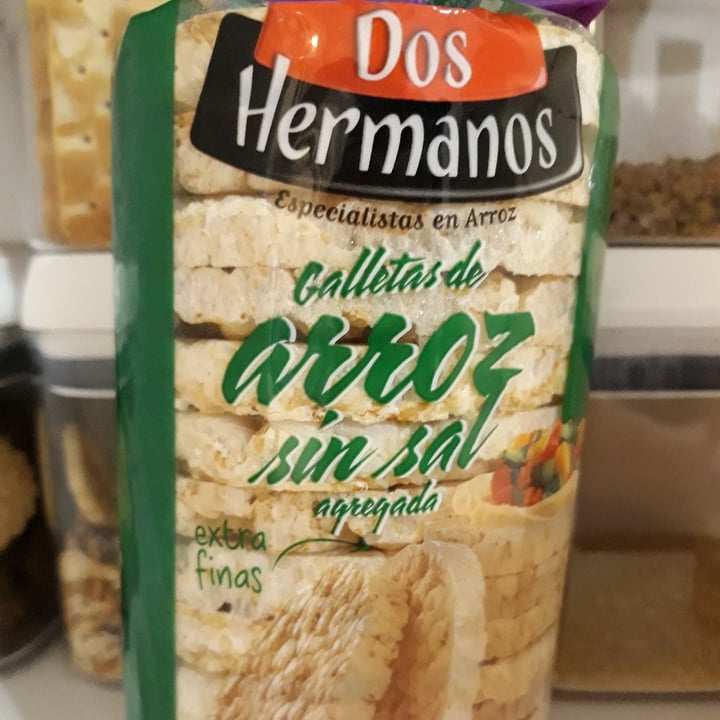 photo of Dos hermanos Galletas De Arroz Sin Sal shared by @johi-rose on  12 Mar 2021 - review