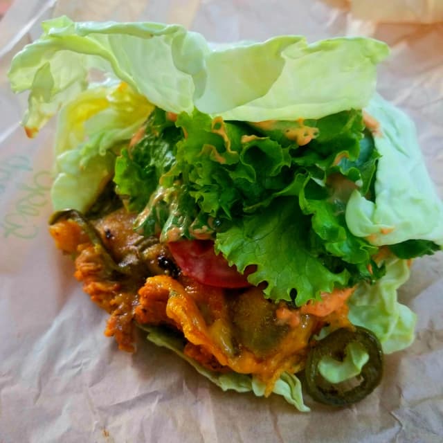 菜肴“Fuego Burger”的照片