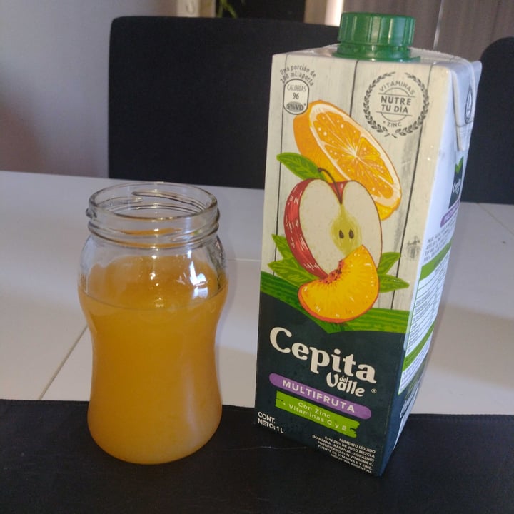 photo of Cepita del Valle Jugo Multifruta shared by @noebazualdo on  07 Dec 2021 - review