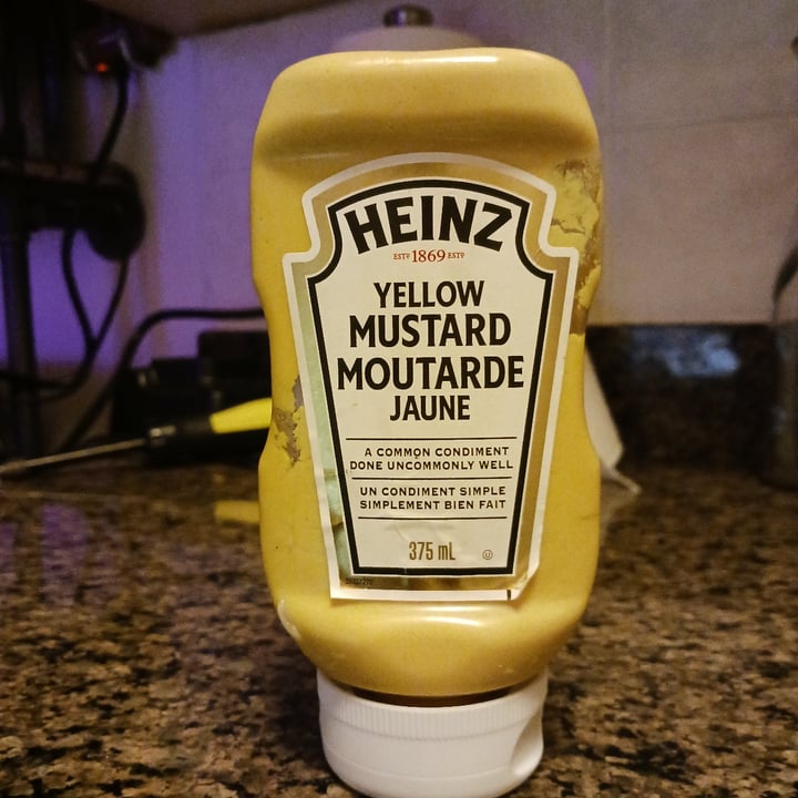 photo of Heinz Heinz Yellow Mustard shared by @fawkesurquhart on  14 Sep 2022 - review