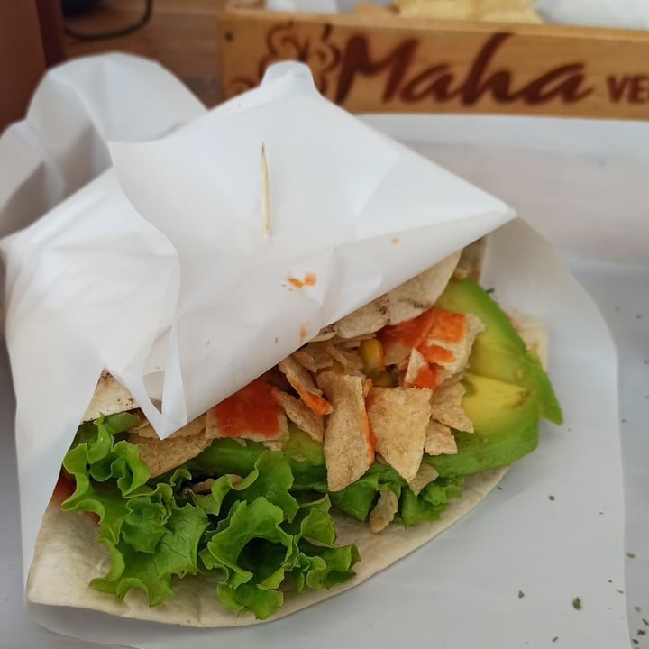 photo of Maha Vegan Food Hamburguesa mexicana shared by @vtopia on  03 Nov 2020 - review