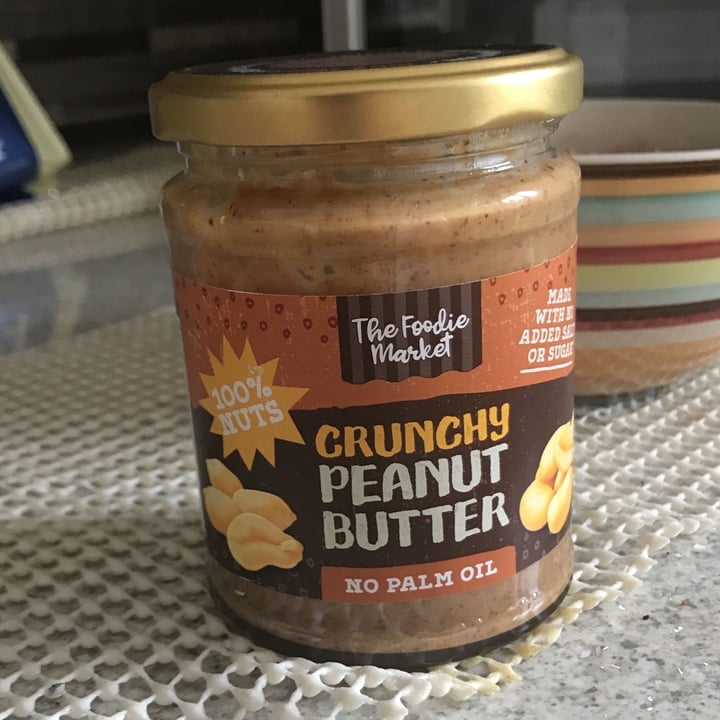 photo of The Foodie Market Crunchy Peanut Butter Glass shared by @veganillustrator on  17 Aug 2022 - review