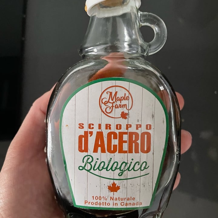 photo of Maple Farm Sciroppo d’acero 100% puro shared by @valeriadelrio on  31 Mar 2022 - review