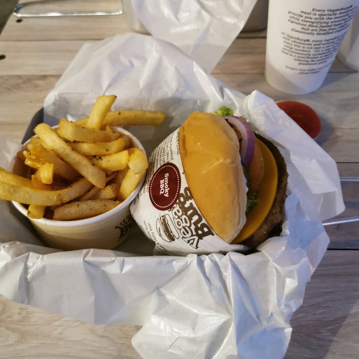 photo of VeganBurg Singapore Smokey BBQ burger shared by @deepaknk on  06 Oct 2020 - review