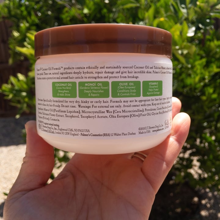 photo of Palmer's Coconut Oil shared by @simplidished on  01 Oct 2020 - review