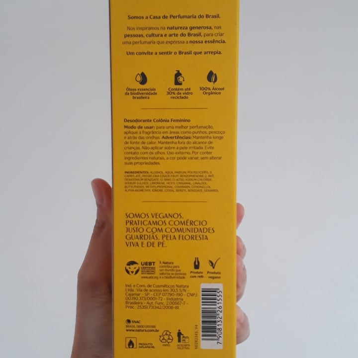 review photo of Natura Ekos Perfume ou colônia: Frescor de maracujá shared by @franmedina on 10 Dec 2022 - review