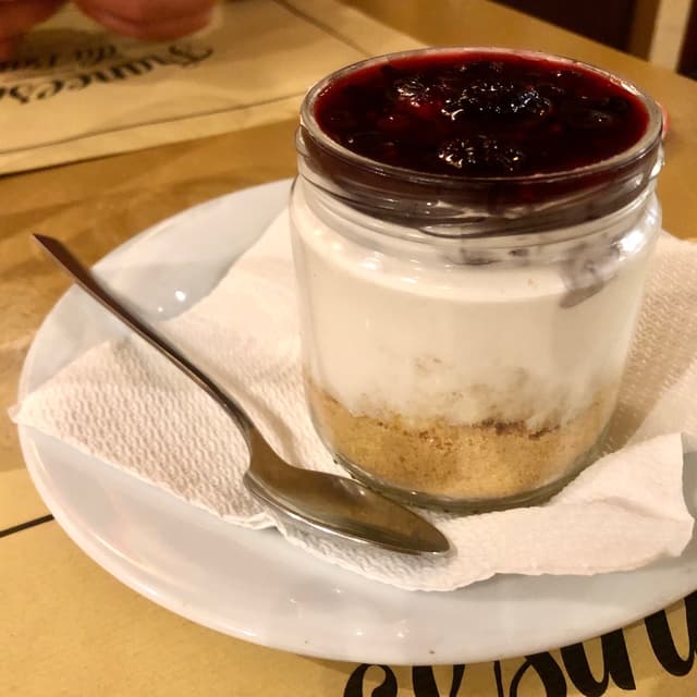 Foto del plato “Cheesecake De Frutos Rojos”