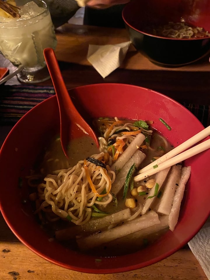 photo of Tiny Tiki Hut Playa Vegan ramen shared by @peachjess on  07 Mar 2020 - review