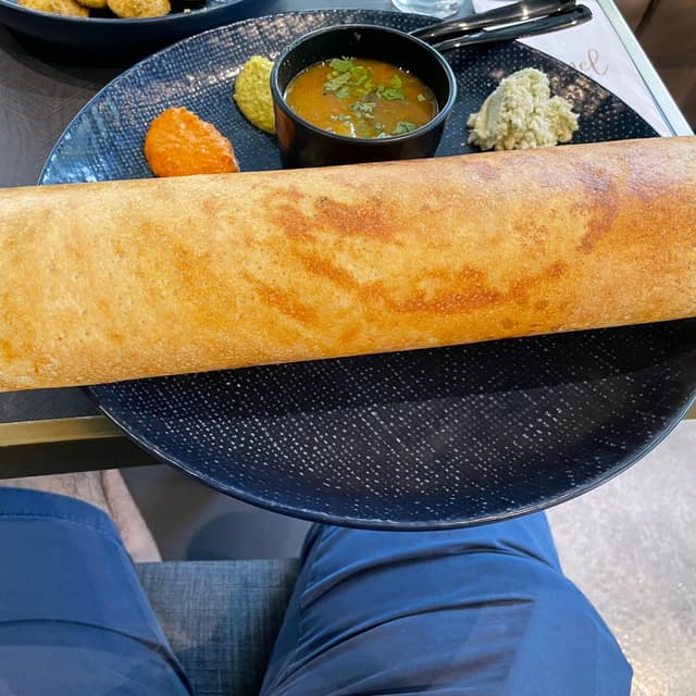 Foto do prato “Dosa”