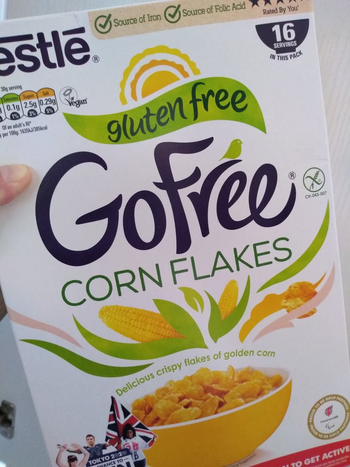 photo of Nestlé Go Free Corn Flakes Gluten Free shared by @keinengel on  03 Sep 2021 - review