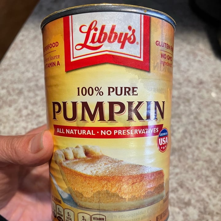 photo of Libby’s 100% Pure Pumpkin shared by @dentalandlentils on  02 Oct 2022 - review