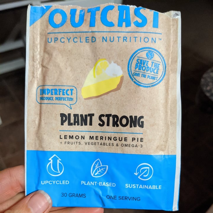 review photo of Outcast Upcycled Nutrition Lemon Meringue Protein Powder shared by @vigilante-vegan on 15 Oct 2021 - review