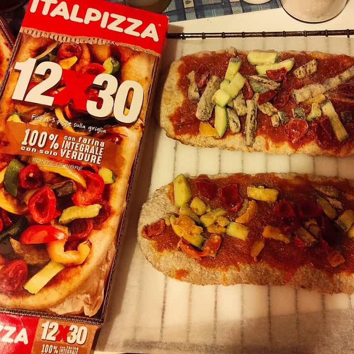 photo of Italpizza pizza con farina integrale e verdure shared by @alepixie on  25 Feb 2022 - review