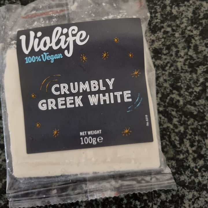 photo of Violife Crumbly Greek White shared by @laurenjadek on  28 Dec 2021 - review