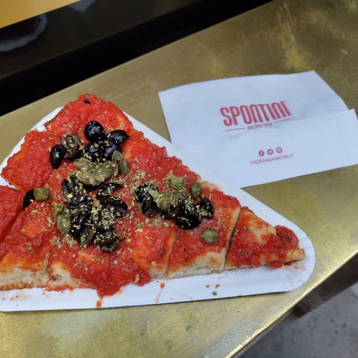review photo of Spontini - Duomo Mazzini Pizza Vegana shared by @margarina on 11 Aug 2022 - review