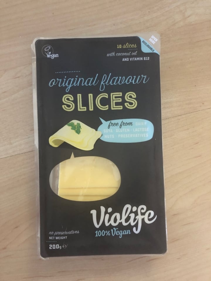 review photo of Violife Original Flavor Cheese Slices shared by @milapraschma on 11 Feb 2020 - review