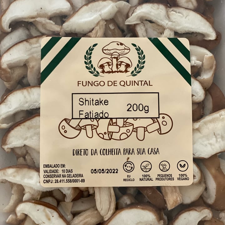 Cogumelo Shitake 200g Fungo de Quintal - Fungo de Quintal