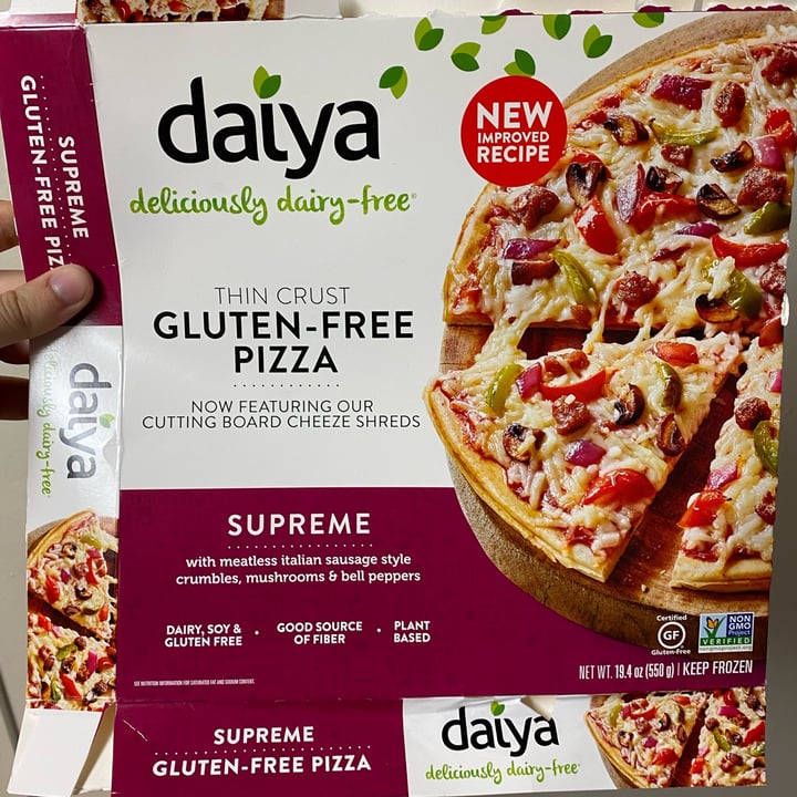 photo of Daiya Pizza supreme shared by @yumby on  10 Mar 2022 - review