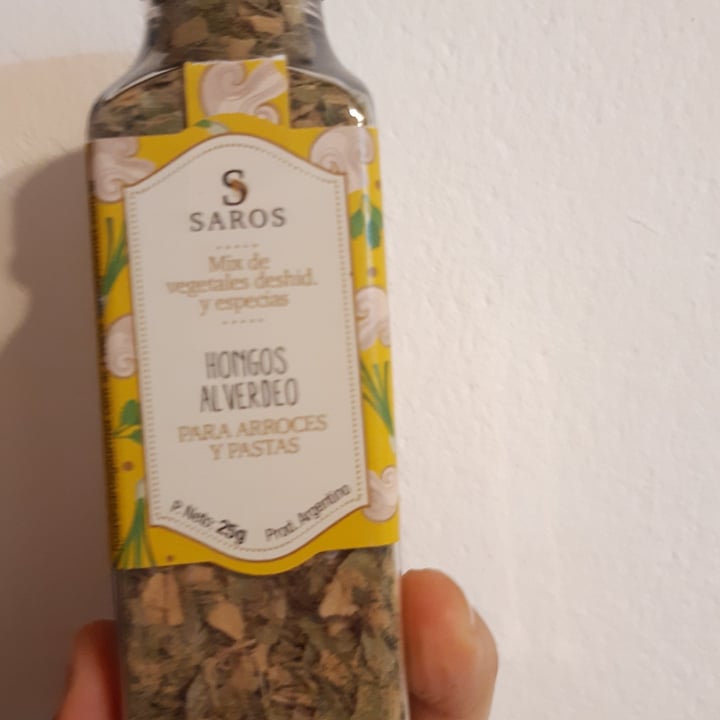 photo of Saros Mix De Vegetales Deshidratados Y Especias - Hongos Al Verdeo. shared by @lupesaracho on  23 Aug 2021 - review