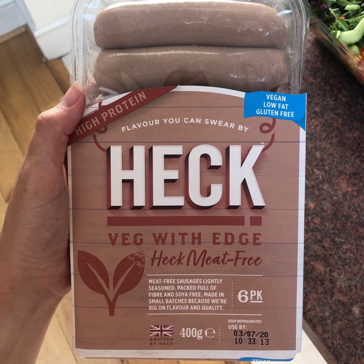 review photo of Heck Veg With Edge Sausages shared by @ktw on 02 Aug 2020 - review
