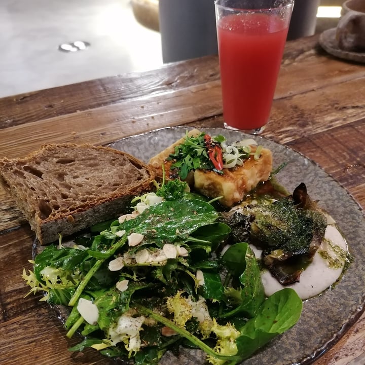 review photo of Honest Greens Born Crispy Miso Tofu and Artichoke Hearts & Truffled Butter Beans shared by @eleonorasoricaroyoga on 25 Jan 2022 - review