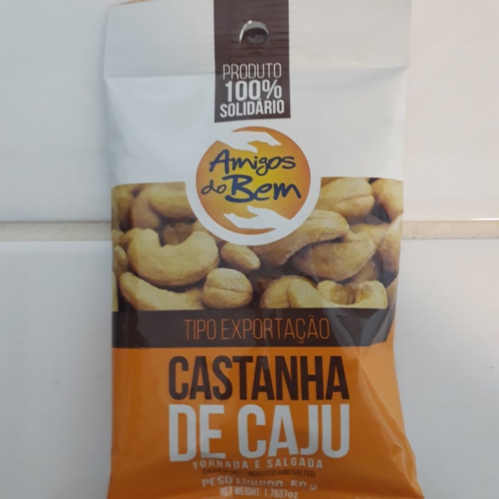review photo of Amigos do bem Castanha de caju torrada e salgada shared by @laide on 10 May 2022 - review