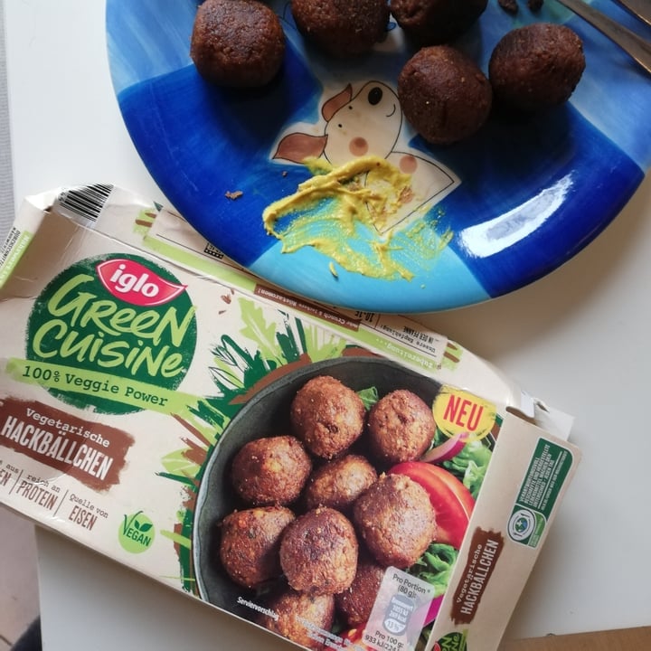 photo of Iglo Vegane Hackbällchen shared by @justawesomary on  22 Oct 2020 - review