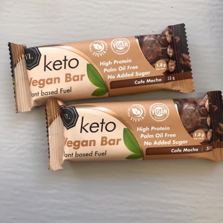 photo of YL vegan keto bar Cafe Mocha Protein Bar shared by @jordyb on  31 Aug 2020 - review