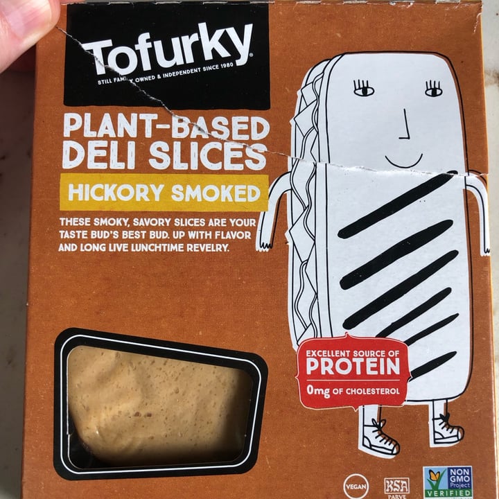 photo of Tofurky Plant Based Deli Slices Hickory  Smoked shared by @mkoett30 on  01 Nov 2022 - review