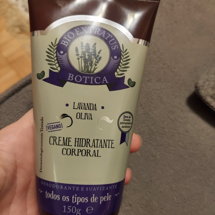 photo of Bio Extratus Creme hidratante corporal lavanda oliva shared by @mikazuki on  22 Apr 2022 - review