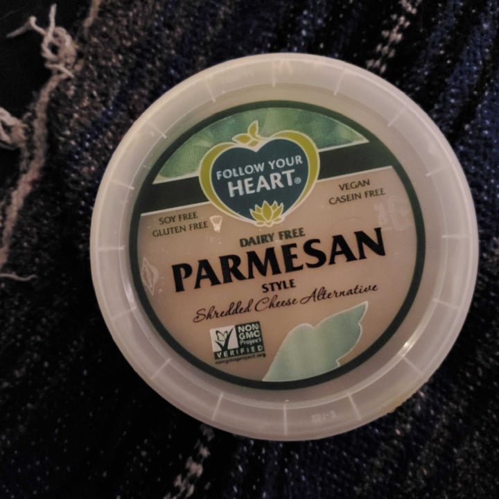 review photo of Follow Your Heart Dairy-Free Parmesan Shredded shared by @gjakubisin on 05 Nov 2019 - review