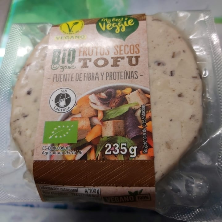 photo of My Best Veggie Frutos Secos Tofu shared by @sandraliliana on  11 Mar 2021 - review