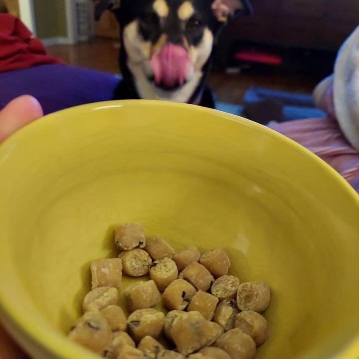 photo of Ben & Jerry's Chocolate Chip Cookie Dough Chunks Snackable Dough shared by @mikvegan on  31 May 2022 - review