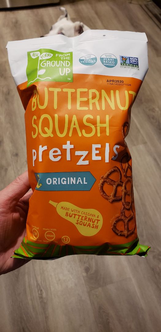 photo of Real Food From The Ground Up Butternut Squash Pretzels Original shared by @ambularfortheanimals on  23 Dec 2019 - review