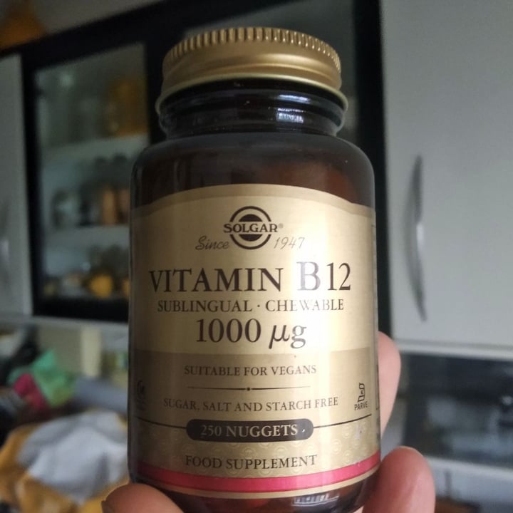 photo of Solgar Sublingual vitamin B12 1.000 MCG shared by @myvegang on  05 Apr 2020 - review