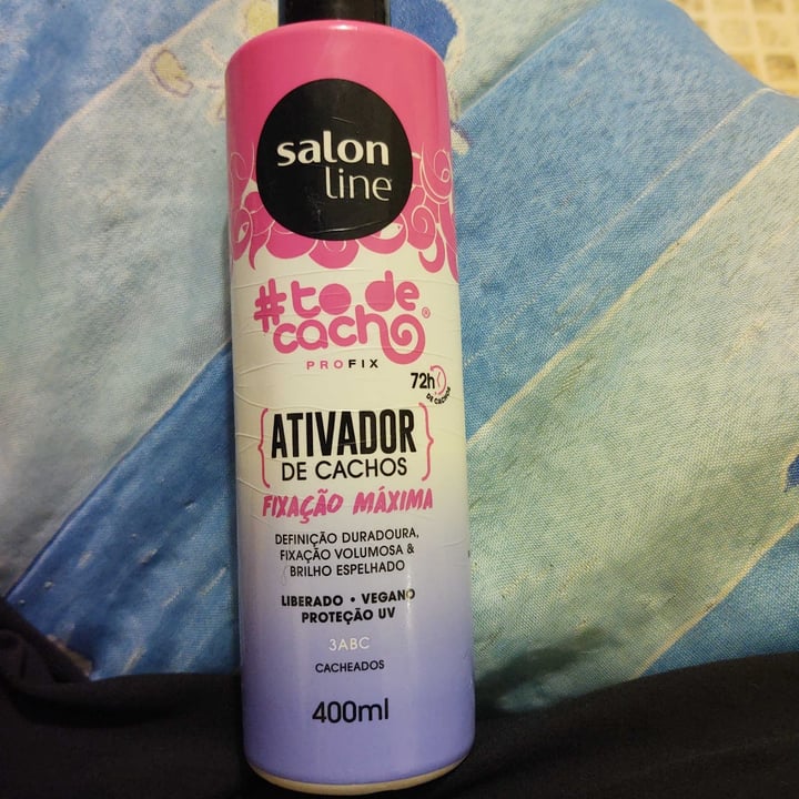 photo of Salon line Ativador De Cachos Salon Line #to de cachos shared by @flaviasnt on  12 Oct 2022 - review
