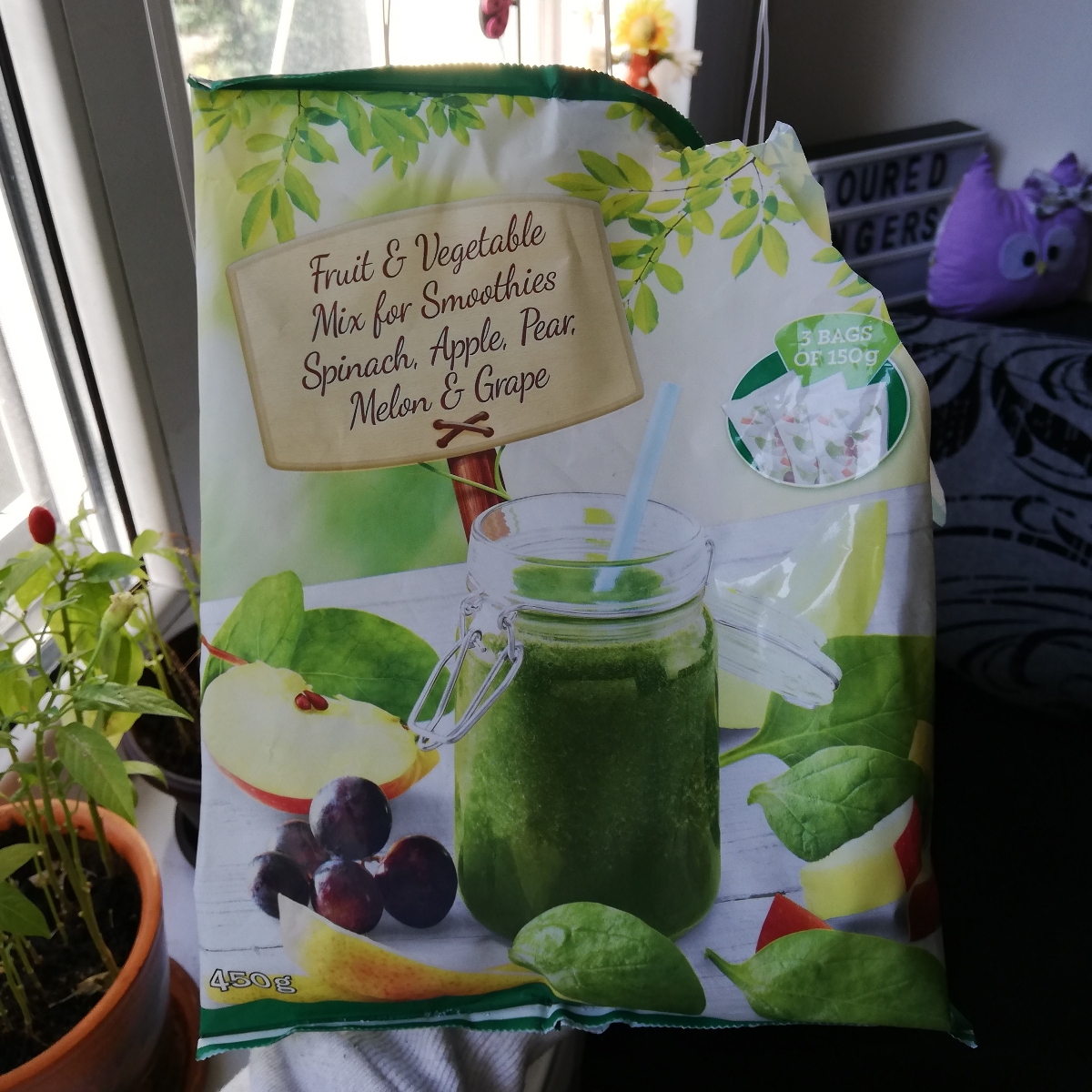 Fruit and vegetables smoothie mix at Vemondo Review by