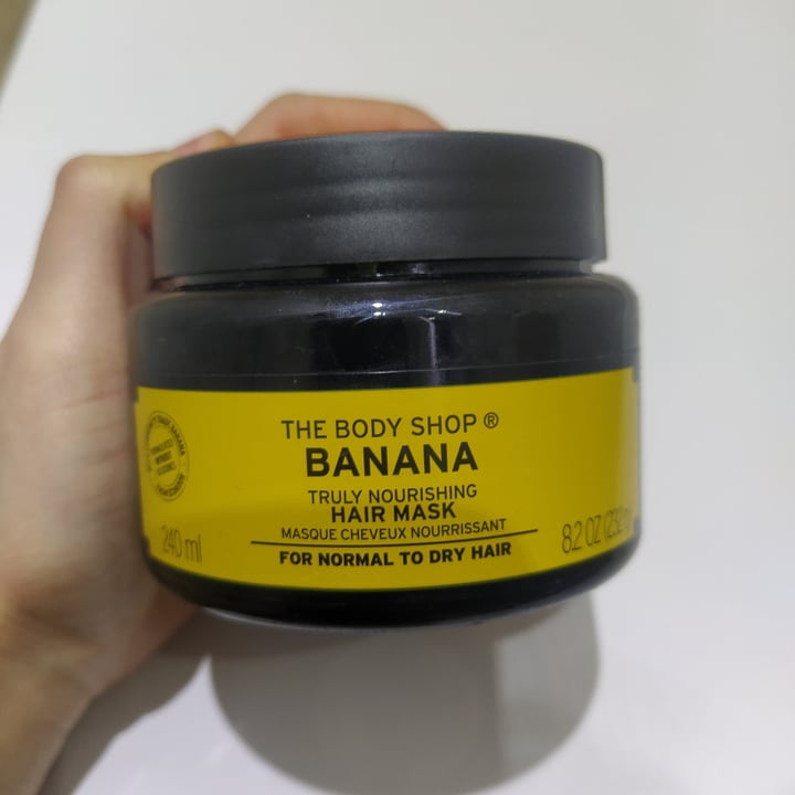 photo of The Body Shop banana nurishing hair mask shared by @nataliafg on  27 Mar 2022 - review