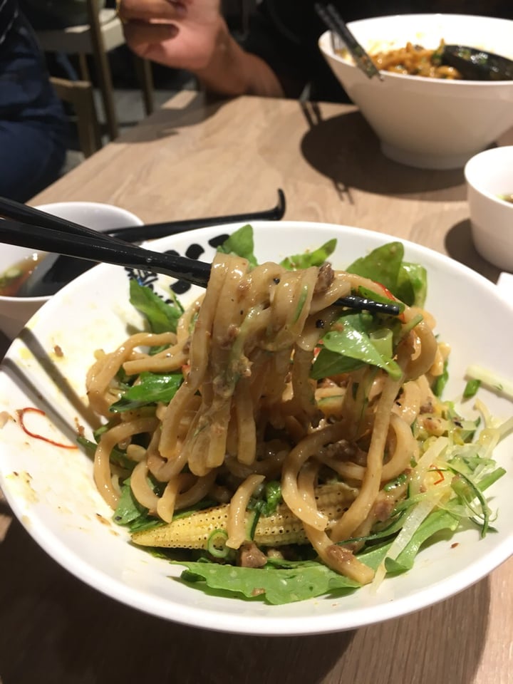 review photo of Menya Kokoro Mazesoba Ramen @ 100am Vegan Mazesoba shared by @saintsprout on 24 May 2019 - review