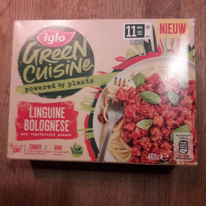 photo of Iglo Iglo linguine vegan shared by @padster on  14 Feb 2022 - review