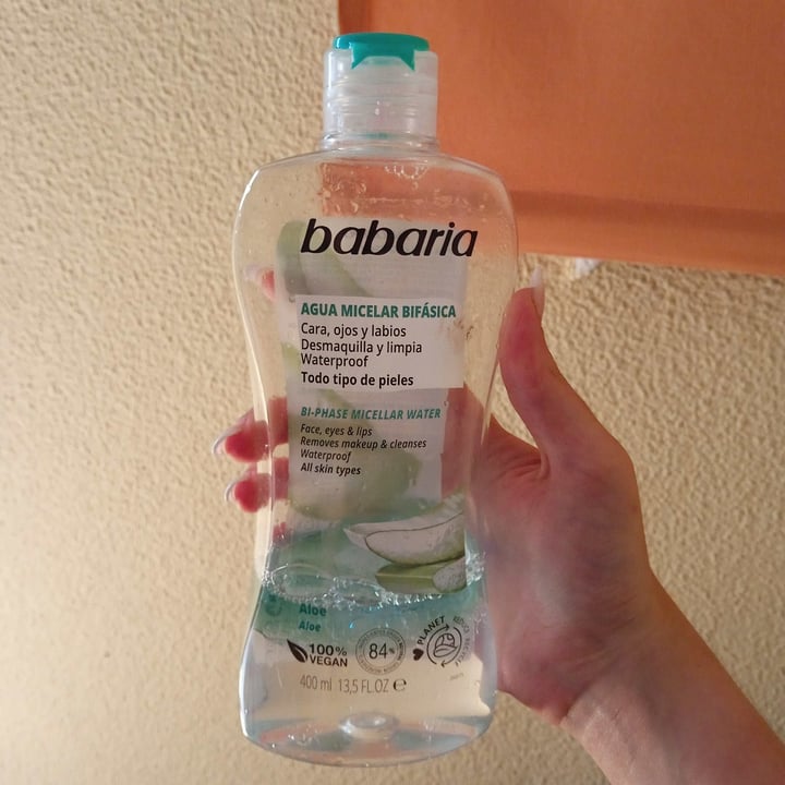 review photo of Babaria Agua Micelar Bifásica shared by @cejoteando on 25 Jun 2022 - review