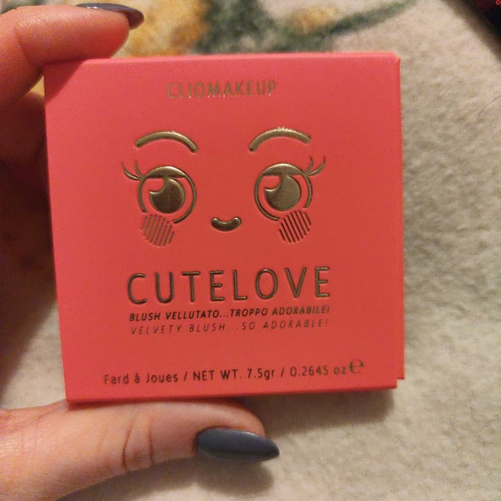 photo of Clio Makeup cutelove retro pink shared by @framononoke on  11 Nov 2022 - review