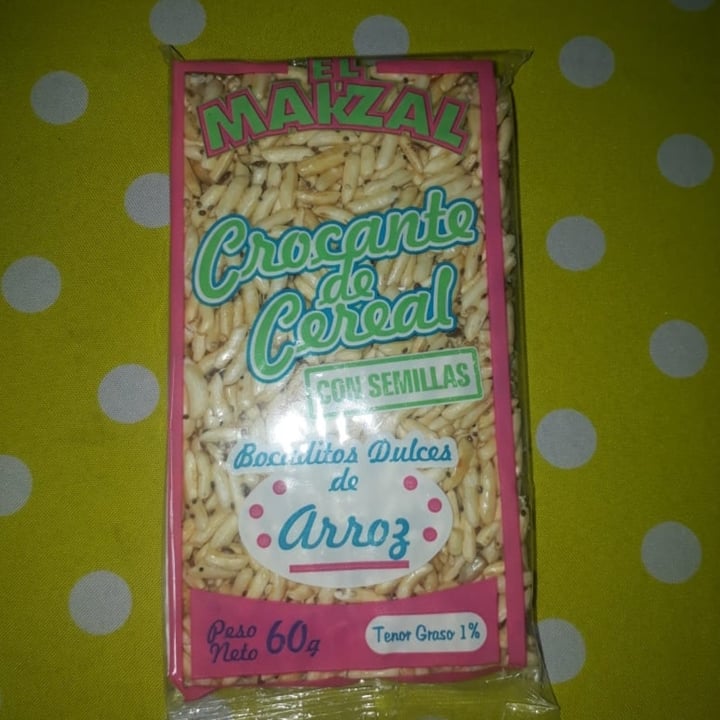 photo of El Makzal Crocante De Cereal shared by @yardenrused on  25 Sep 2020 - review