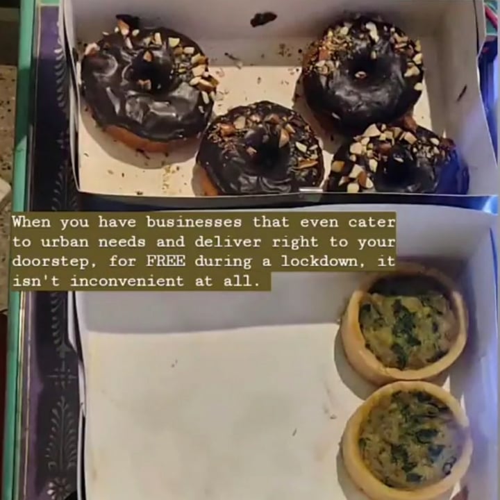 review photo of Crave By Leena Doughnuts shared by @vineethvincent on 30 Jan 2021 - review