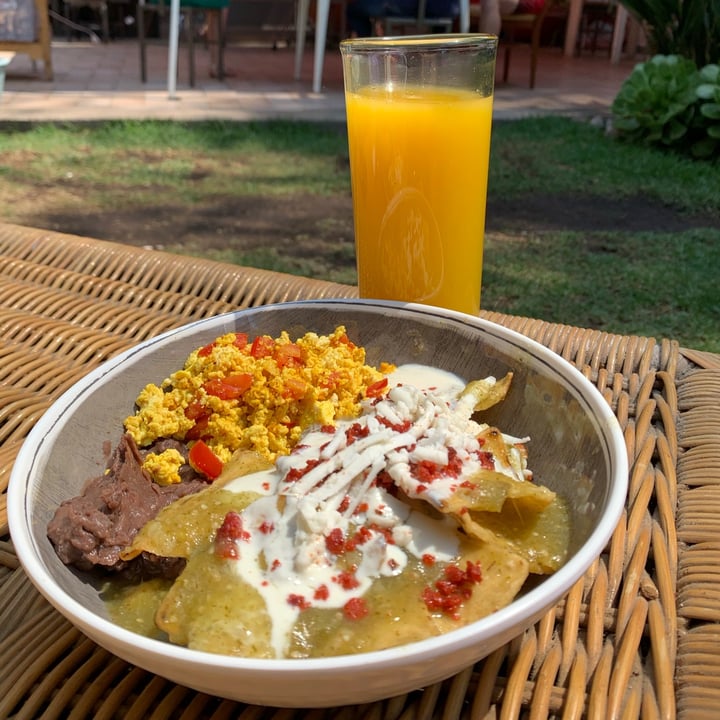 photo of Pulsus Chilaquiles shared by @scarlettvegana on  19 Apr 2021 - review