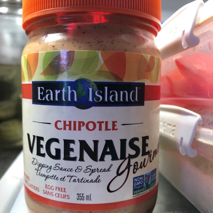 photo of Earth Island Chipotle Vegenaise shared by @helloitsme on  18 Jun 2021 - review